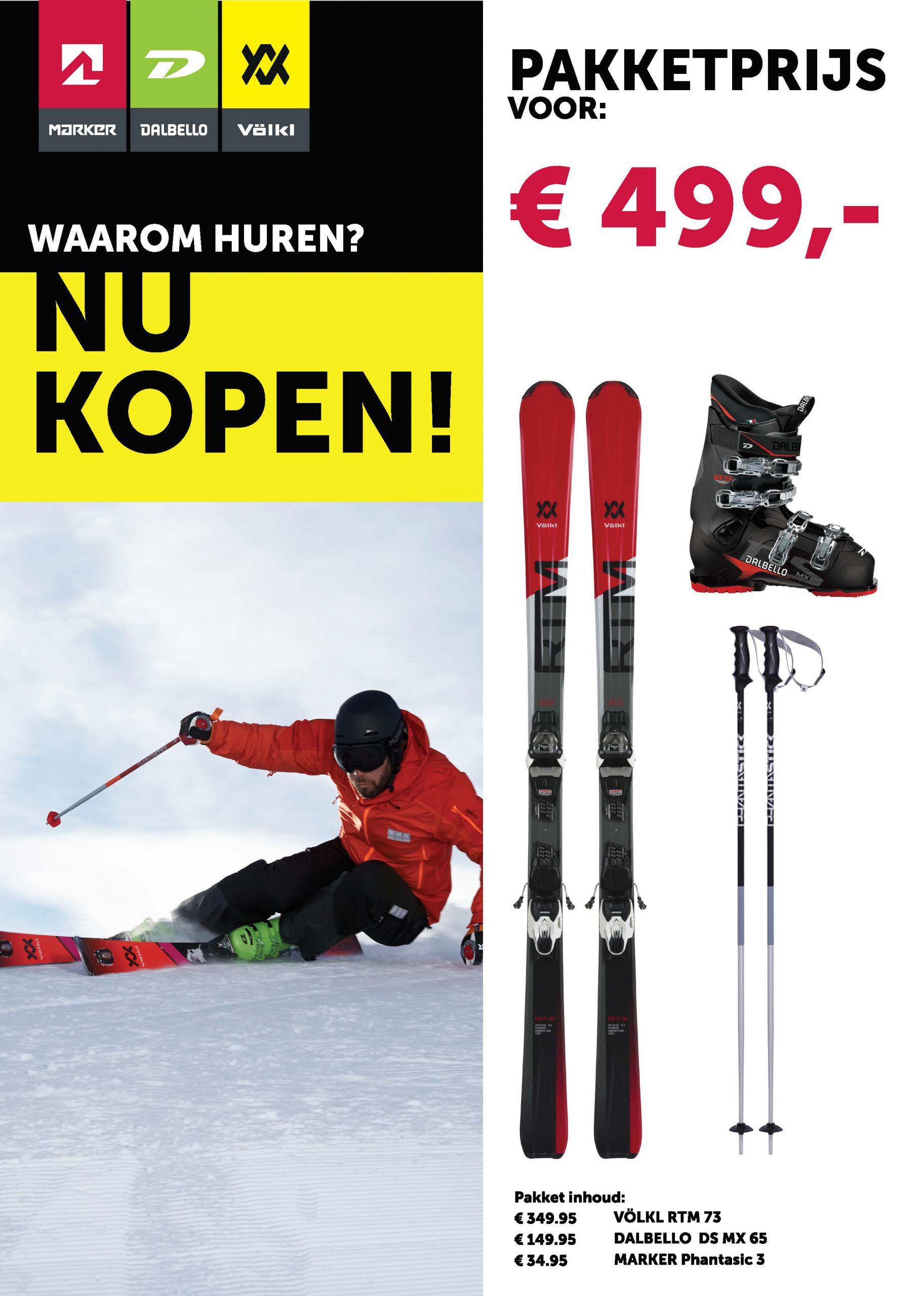 Ski's pakketprijs - Skisport Bergharen